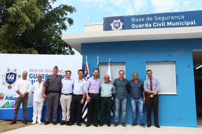 PREFEITURA DE ATIBAIA INAUGUROU NOVA BASE DA GCM NO CEREJEIRAS