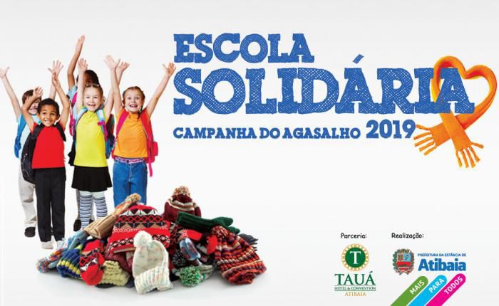 CAMPANHA DO AGASALHO 2019: FUNDO SOCIAL DE SOLIDARIEDADE DE ATIBAIA LANÇOU A TERCEIRA EDIÇÃO DO DESAFIO ESCOLA SOLIDÁRIA