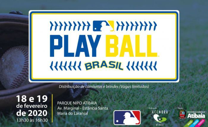 BEISEBOL SERÁ DESTAQUE EM FEVEREIRO COM O PLAY BALL 2020 EM ATIBAIA