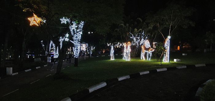 SHOW DE LUZES NO LAGO DO MAJOR É ATRAÇÃO DO MÊS DE DEZEMBRO